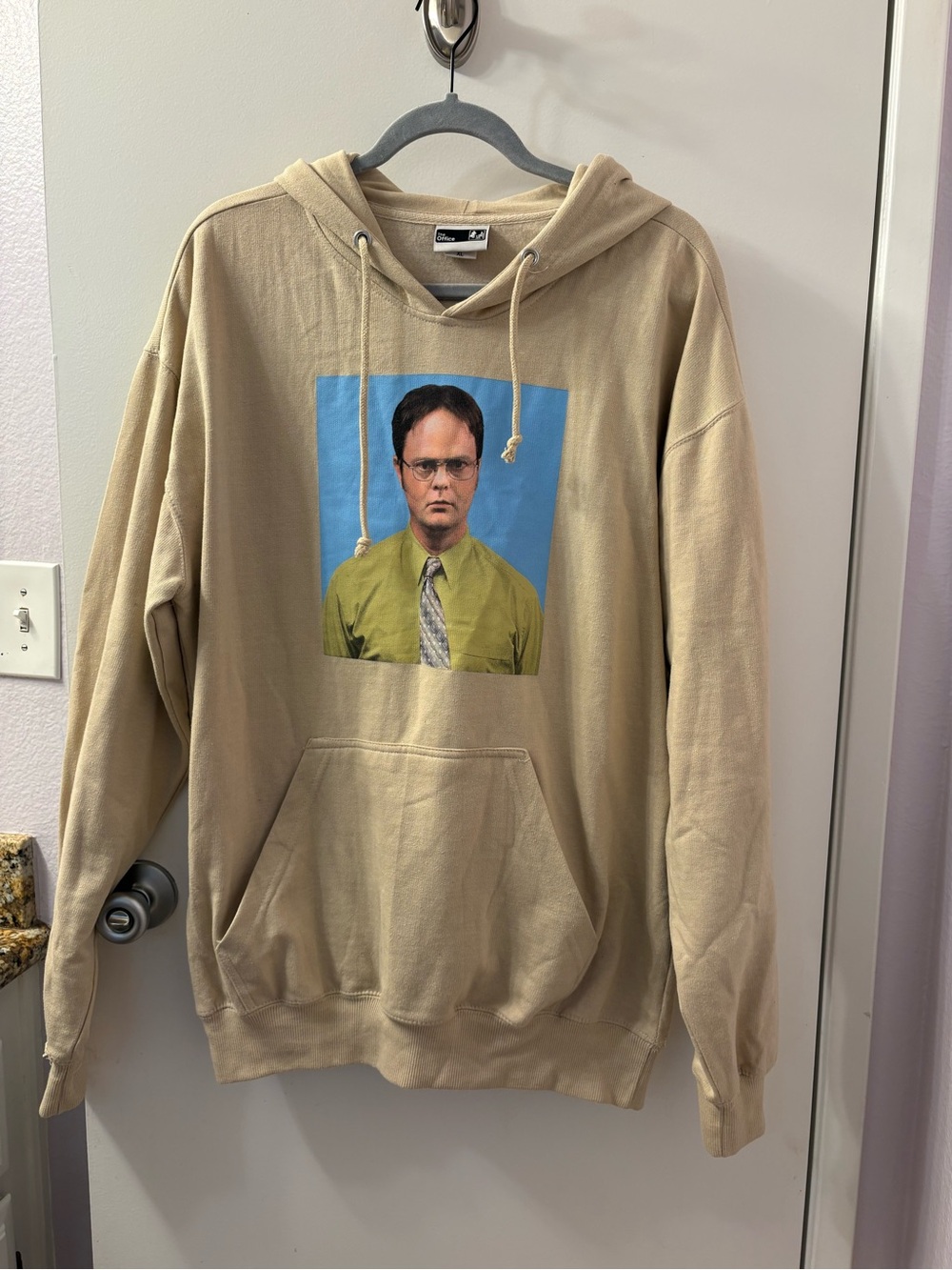 The Office Dwight Schrute "False" Pullover Hoodie XL